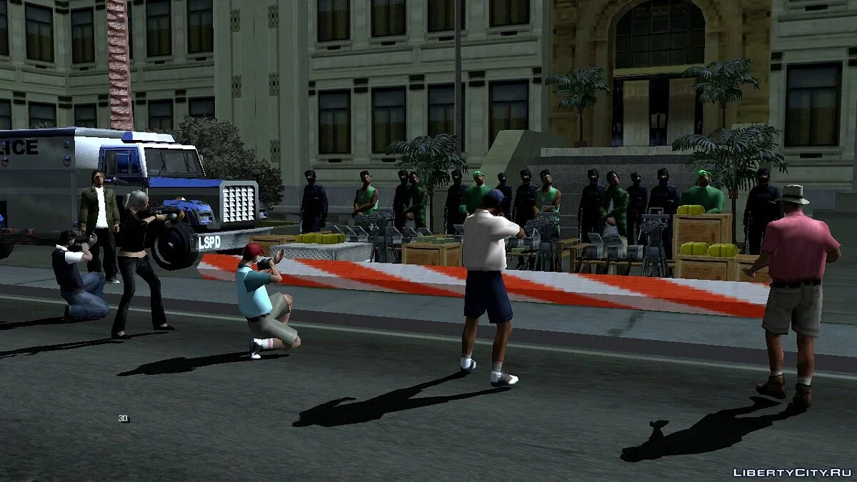 Удачное задержание Grove Street / GTA San Andreas (iOS, Android)