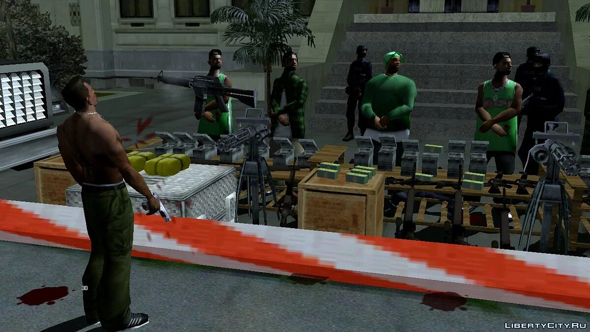 Удачное задержание Grove Street / GTA San Andreas (iOS, Android)