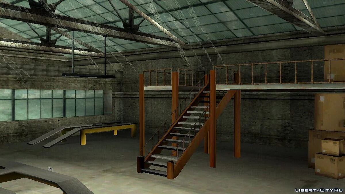 Вход в гараж для тюнинга / GTA San Andreas (iOS, Android)