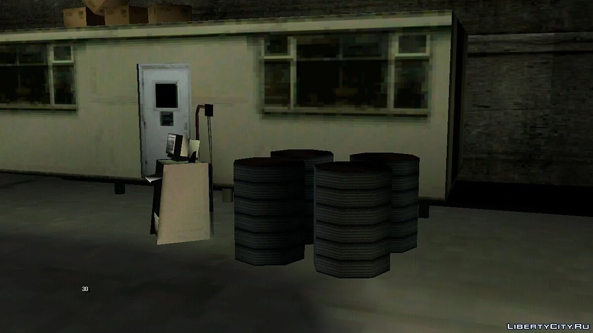 Вход в гараж для тюнинга / GTA San Andreas (iOS, Android)