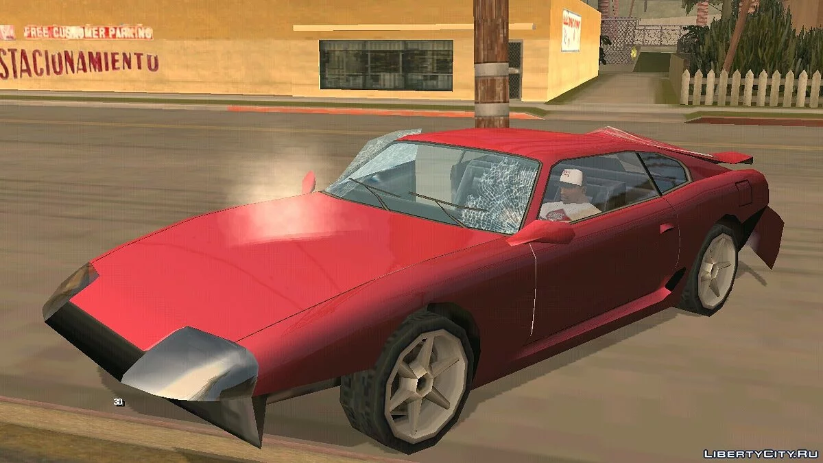 Возможность починить машину / GTA San Andreas (iOS, Android)