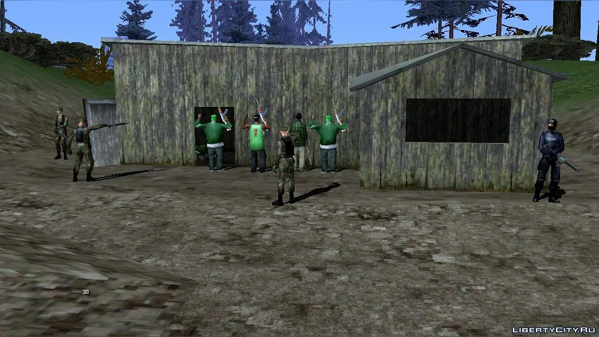 Задержание наркодиллеров  / GTA San Andreas (iOS, Android)