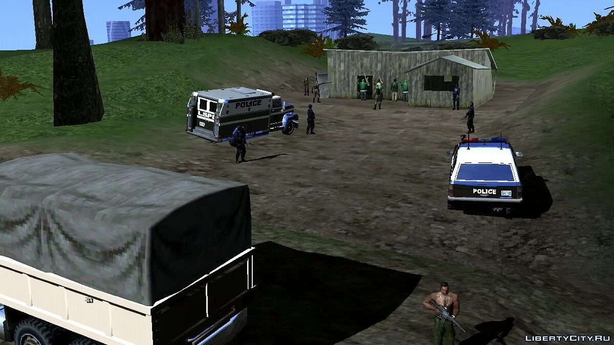 Задержание наркодиллеров  / GTA San Andreas (iOS, Android)
