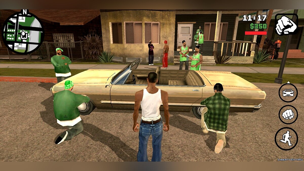 Скачать Оживление Grove Street для GTA San Andreas (iOS, Android)