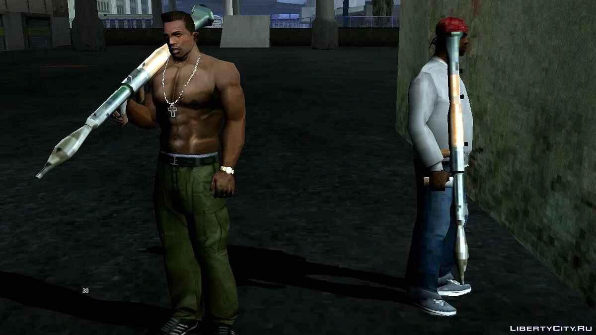 Враг-подражатель v2 / GTA San Andreas (iOS, Android)