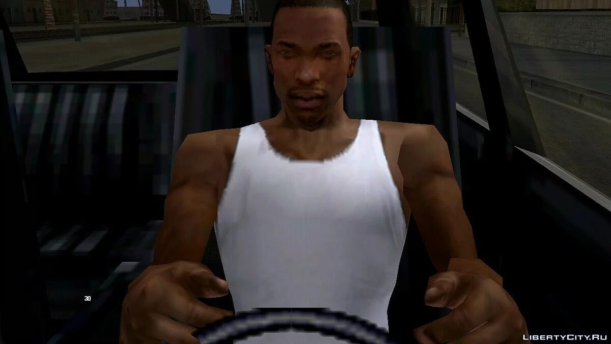 Анимация нажатия сигнала / GTA San Andreas (iOS, Android)