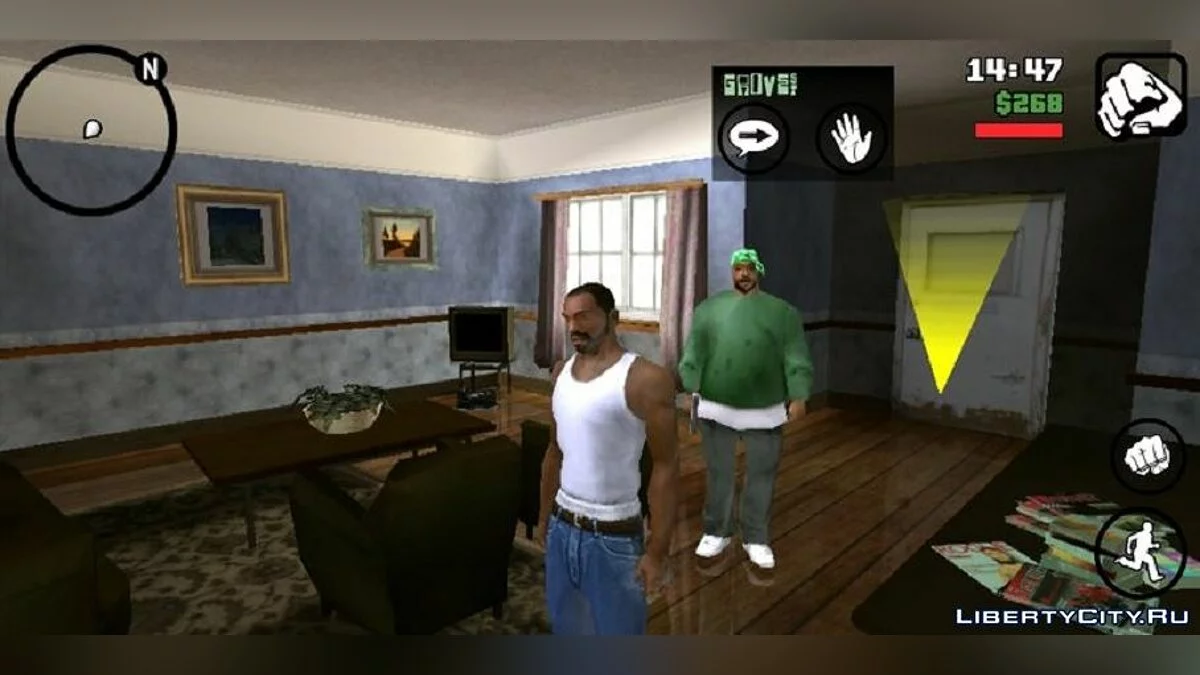 Братки заходят в помещения  / GTA San Andreas (iOS, Android)