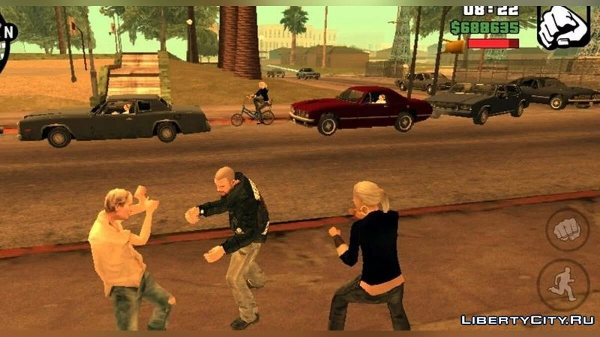 Не бейте женщин / GTA San Andreas (iOS, Android)