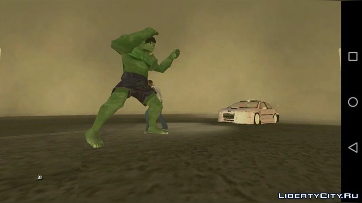 Невероятный Халк / GTA San Andreas (iOS, Android)