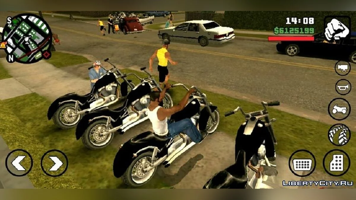 Оживление бара на Grove Street / GTA San Andreas (iOS, Android)