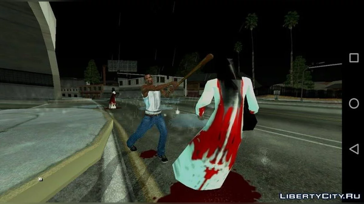 Существо из туннеля Касабланки / GTA San Andreas (iOS, Android)