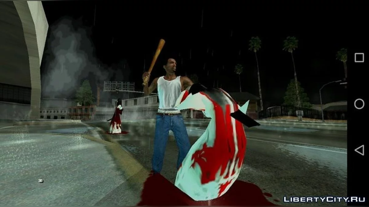 Существо из туннеля Касабланки / GTA San Andreas (iOS, Android)