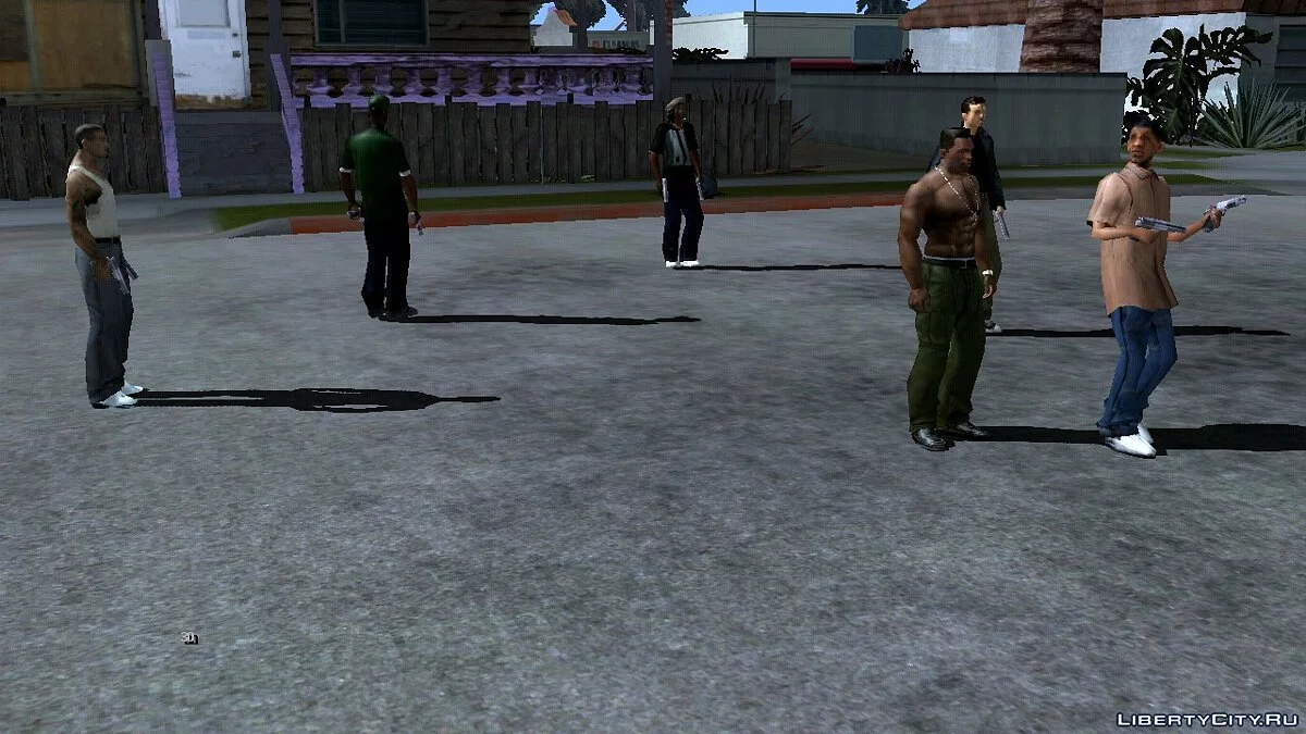 Свободные бойцы / GTA San Andreas (iOS, Android)