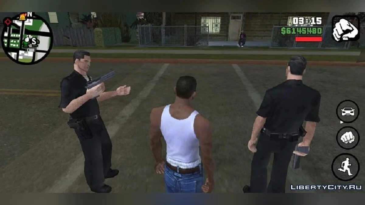 Звонок копам / GTA San Andreas (iOS, Android)