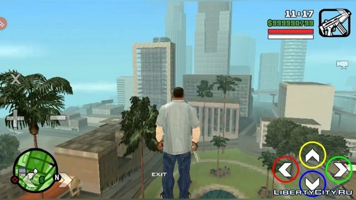 Airbreak  в стиле GTA 5 / GTA San Andreas (iOS, Android)