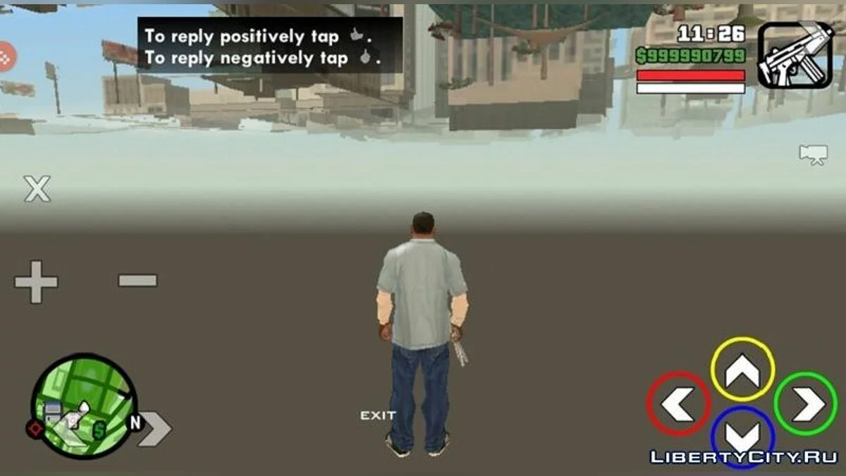 Airbreak  в стиле GTA 5 / GTA San Andreas (iOS, Android)