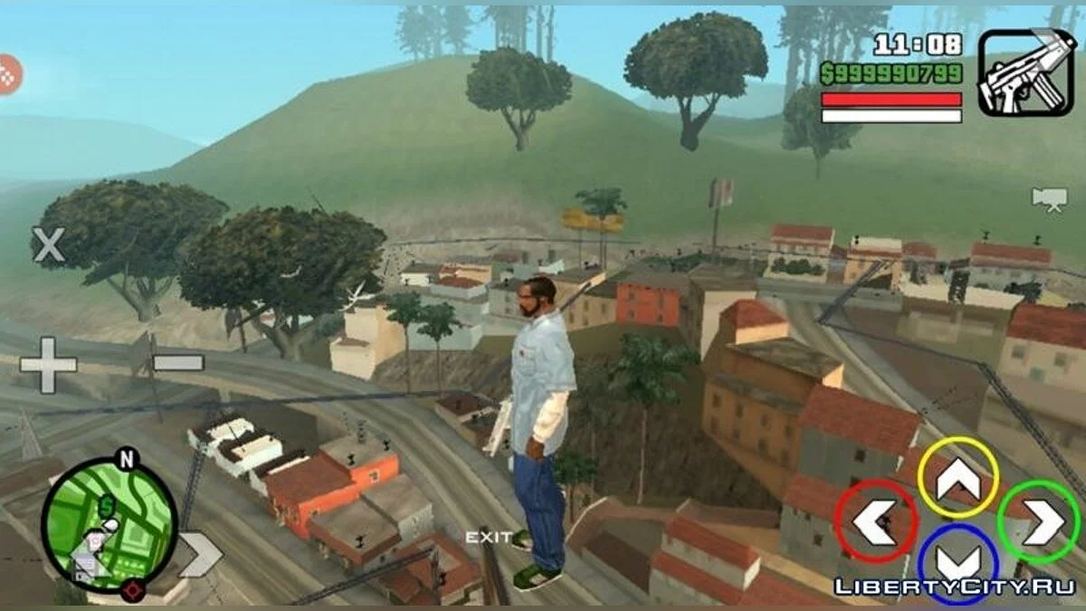 Airbreak  в стиле GTA 5 / GTA San Andreas (iOS, Android)