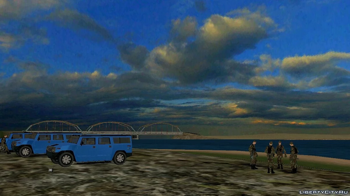 Армейский лагерь  / GTA San Andreas (iOS, Android)