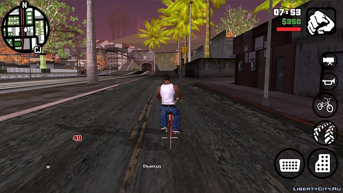 Скачать Цифровой спидометр для GTA San Andreas (iOS, Android)