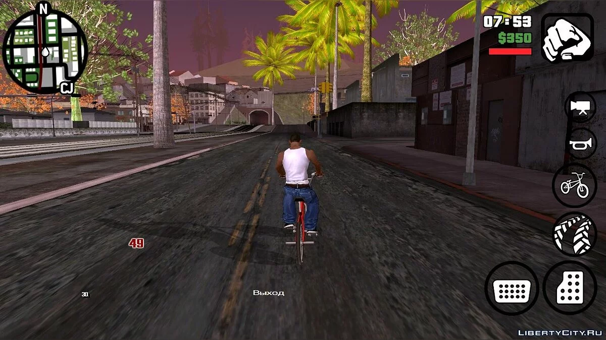 Цифровой спидометр / GTA San Andreas (iOS, Android)