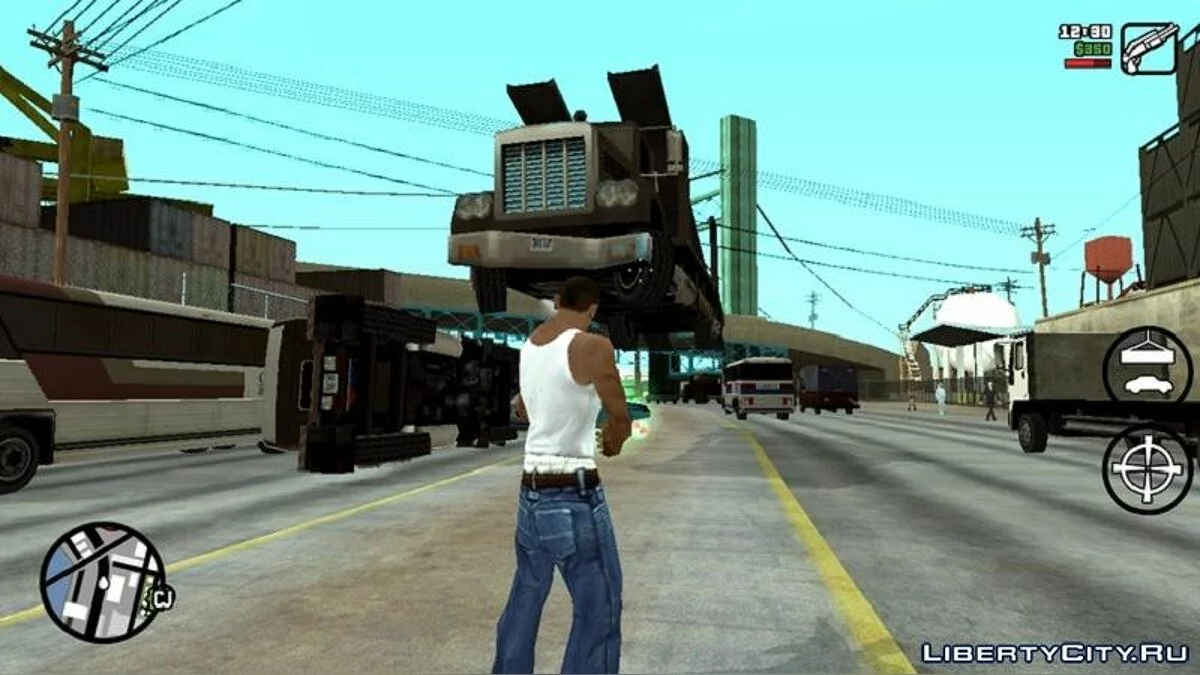 Грави-пушка / GTA San Andreas (iOS, Android)