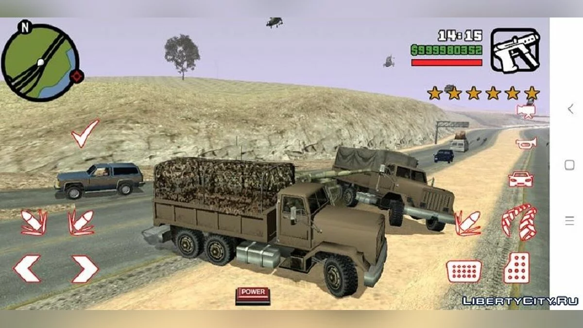Экстримальные копы / GTA San Andreas (iOS, Android)