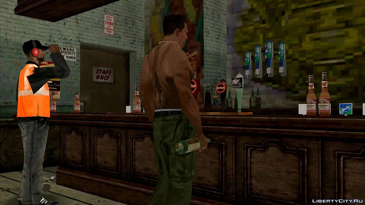 Пить во всех барах  / GTA San Andreas (iOS, Android)