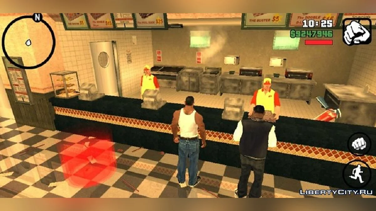 Реалистичное питание  / GTA San Andreas (iOS, Android)