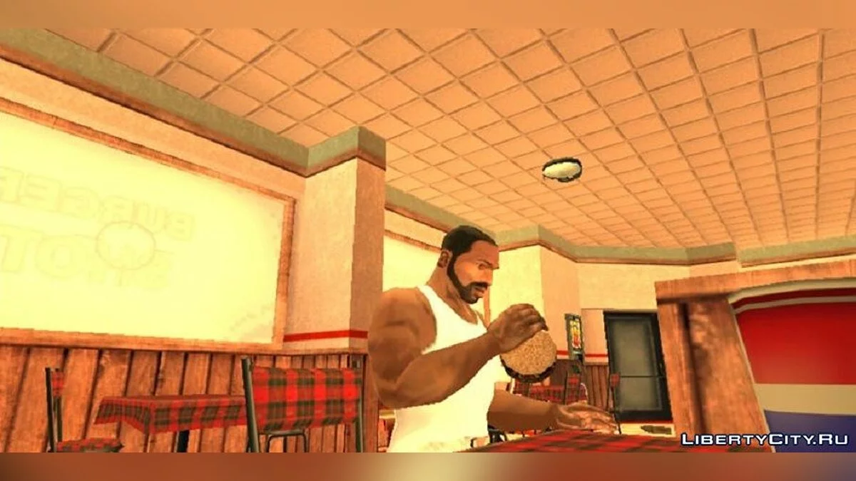 Реалистичное питание  / GTA San Andreas (iOS, Android)