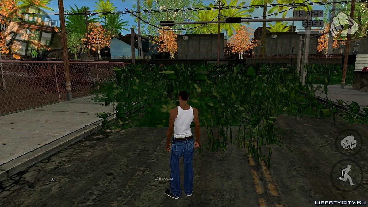 Спавн растительности v1 / GTA San Andreas (iOS, Android)