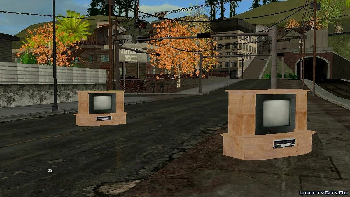 Спавн телевизора  / GTA San Andreas (iOS, Android)