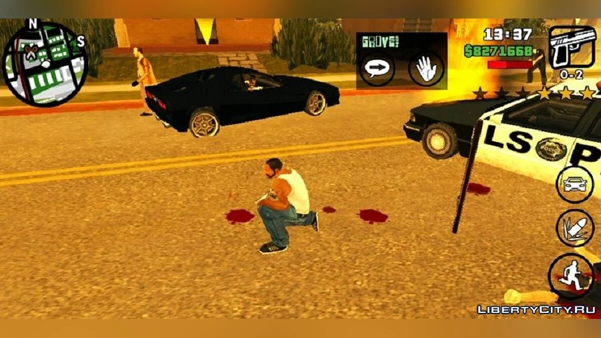 Специальные агенты при трех звездах / GTA San Andreas (iOS, Android)