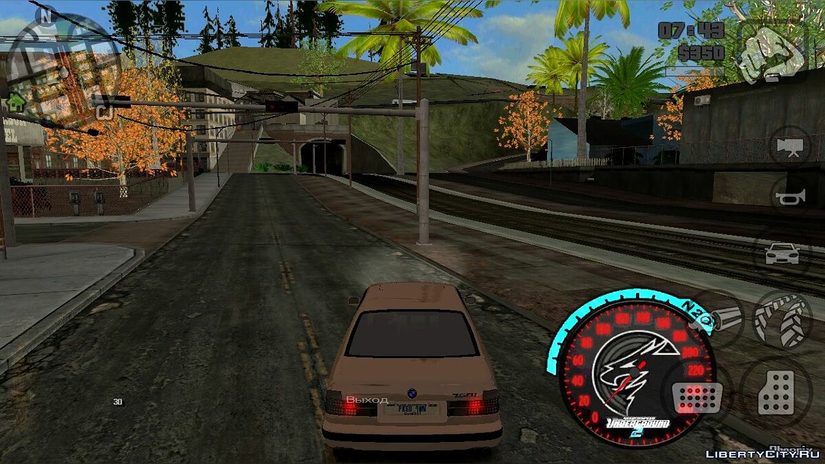 Скачать Спидометр из Need For Speed: Underground 2 для GTA San Andreas  (iOS, Android)