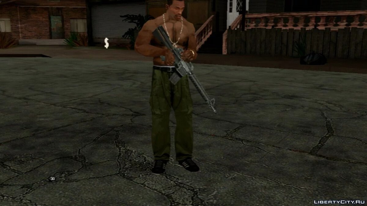 Стрельба гранатами / GTA San Andreas (iOS, Android)