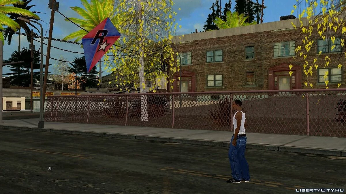 Запуск воздушного змея / GTA San Andreas (iOS, Android)