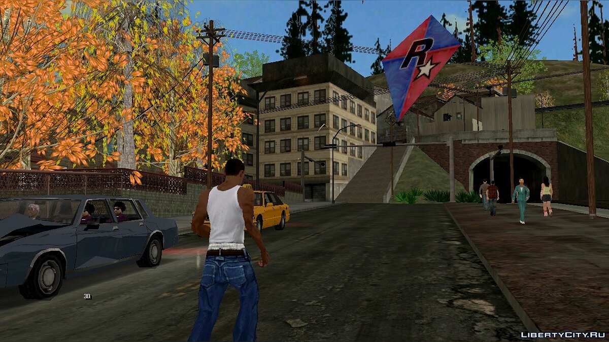 Скачать Запуск воздушного змея для GTA San Andreas (iOS, Android)