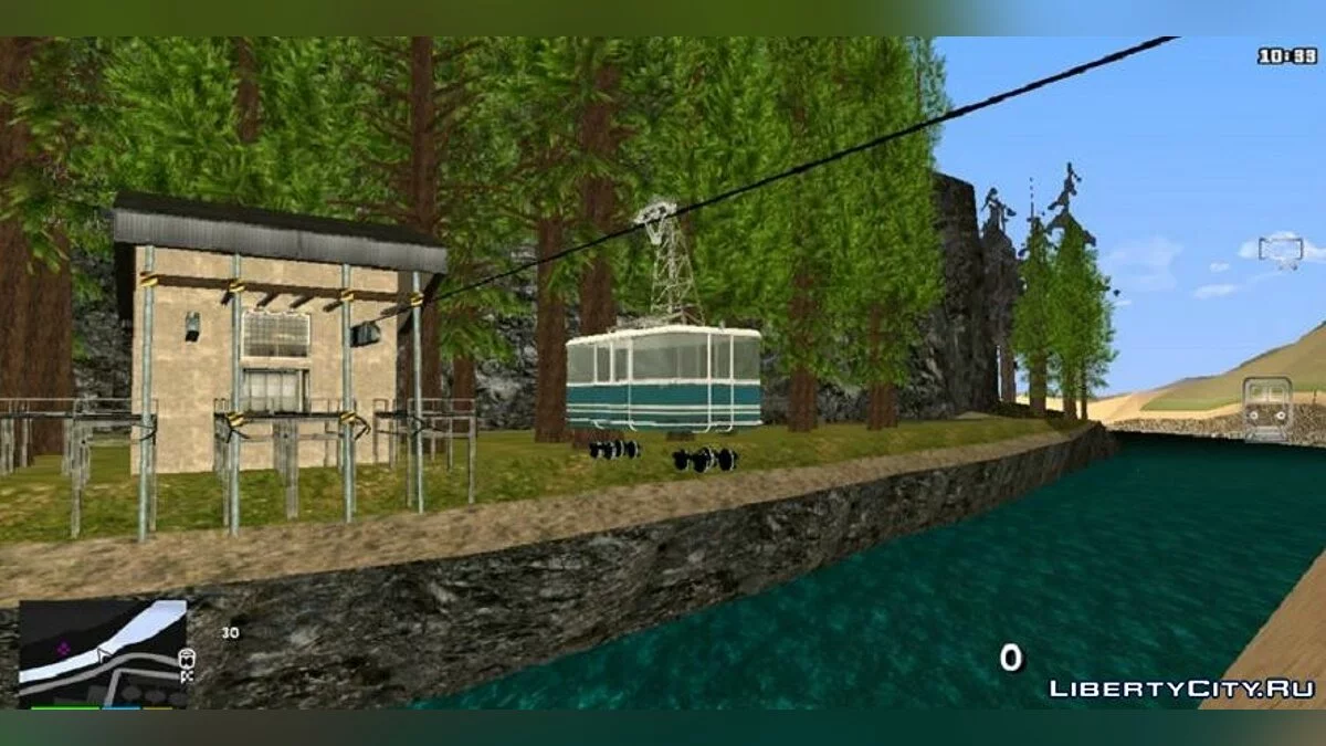 GTA 5 канатная дорога / GTA San Andreas (iOS, Android)