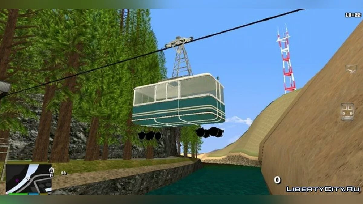 GTA 5 канатная дорога / GTA San Andreas (iOS, Android)