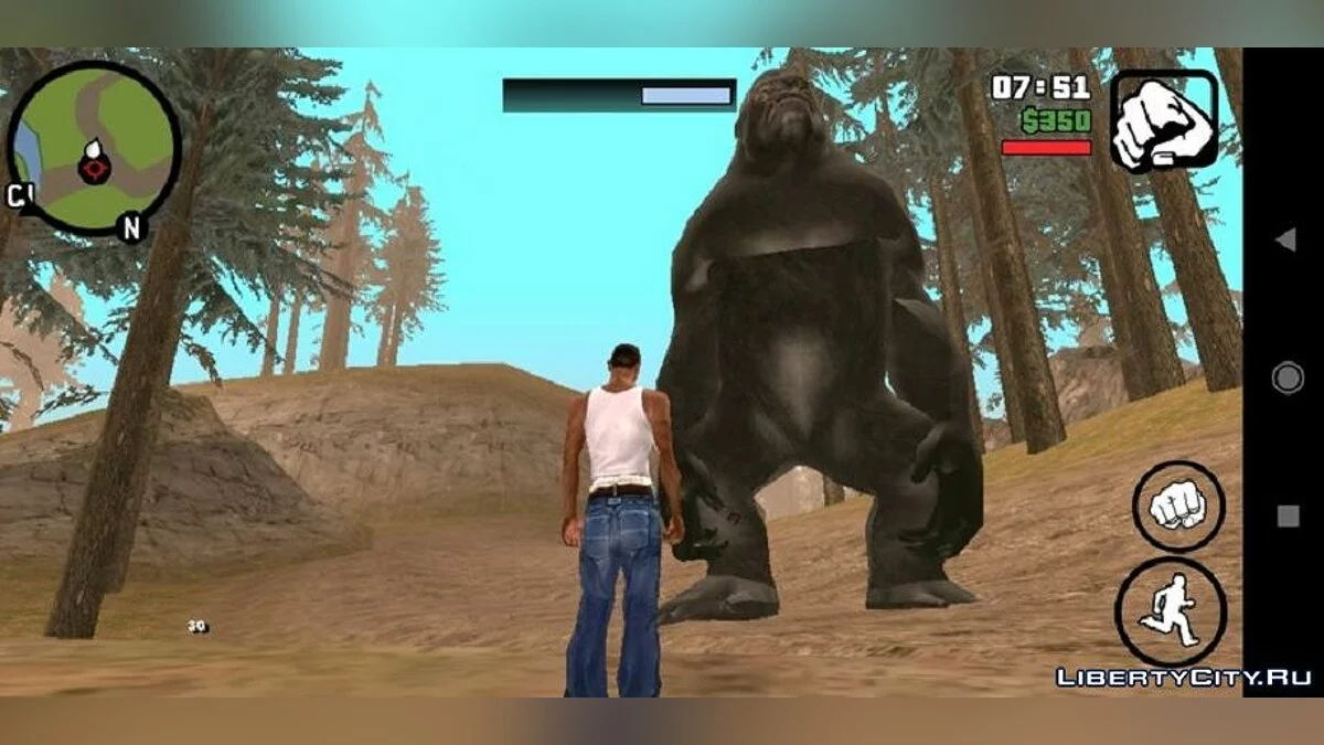 Кинг-Конг  / GTA San Andreas (iOS, Android)