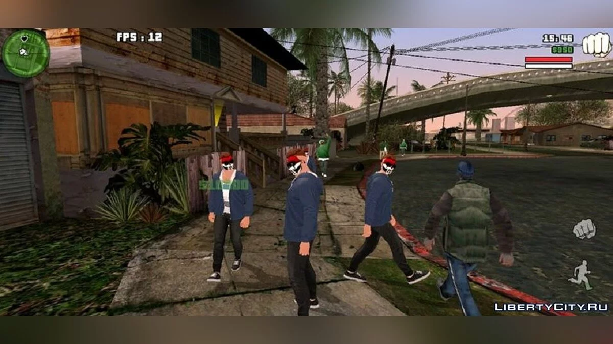 Skin Selector (Возможность добавлять новых персонажей) V2 / GTA San Andreas (iOS, Android)