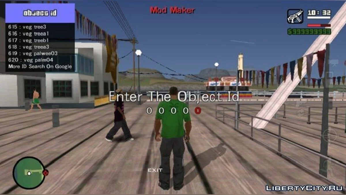 Спавнер объектов  / GTA San Andreas (iOS, Android)
