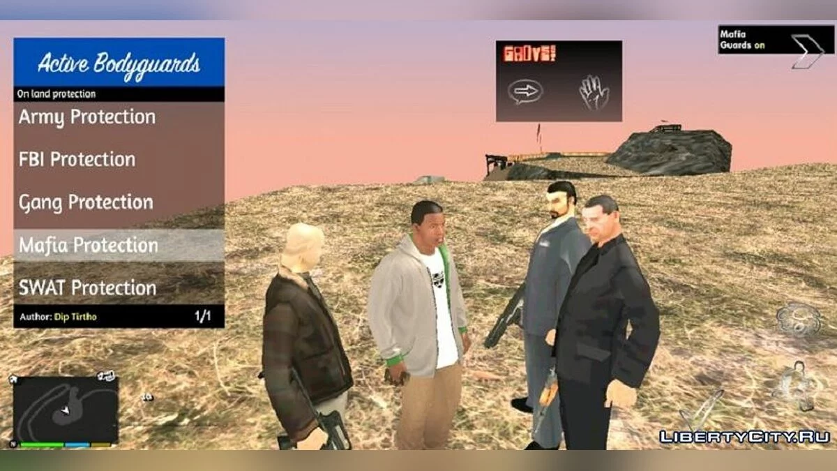 Спавнер телохранителей  / GTA San Andreas (iOS, Android)