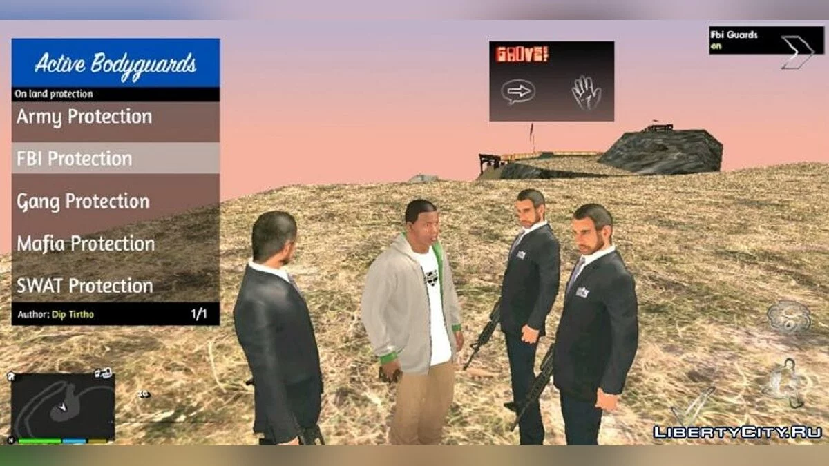 Спавнер телохранителей  / GTA San Andreas (iOS, Android)