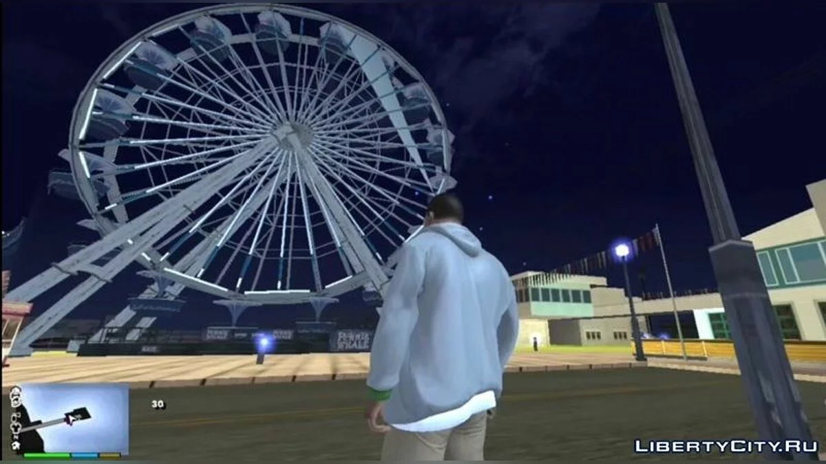 Вращающееся колесо обозрения из GTA 5 / GTA San Andreas (iOS, Android)