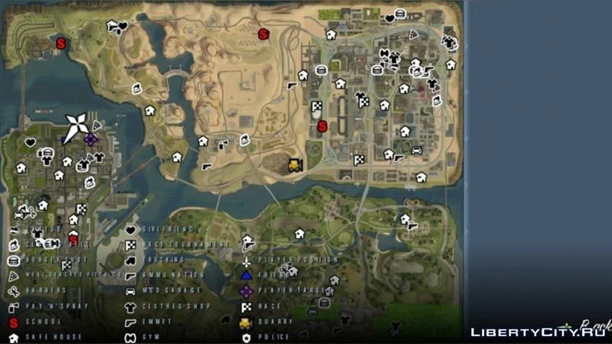 GTA 5 HUD by DK22Pac / GTA San Andreas (iOS, Android)
