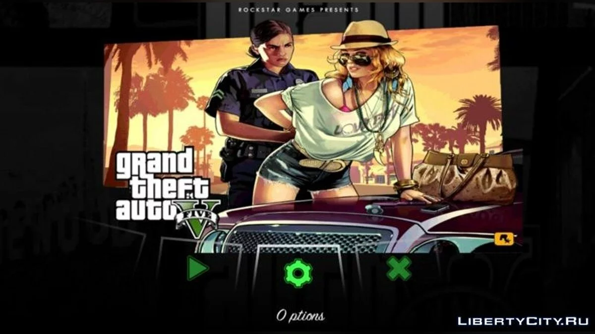 GTA 5 HUD by DK22Pac / GTA San Andreas (iOS, Android)