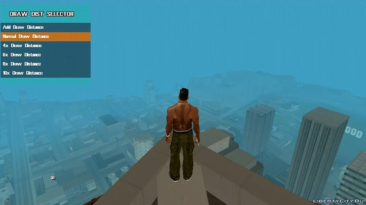 Увеличить дальность прорисовки / GTA San Andreas (iOS, Android)