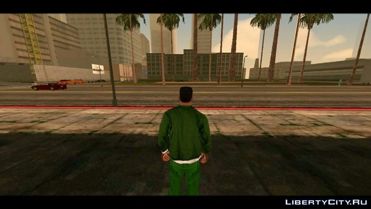 Эффект рыбьего глаза (POV) / GTA San Andreas (iOS, Android)