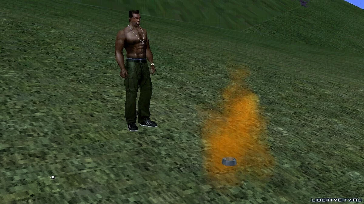 Спавн костра  / GTA San Andreas (iOS, Android)