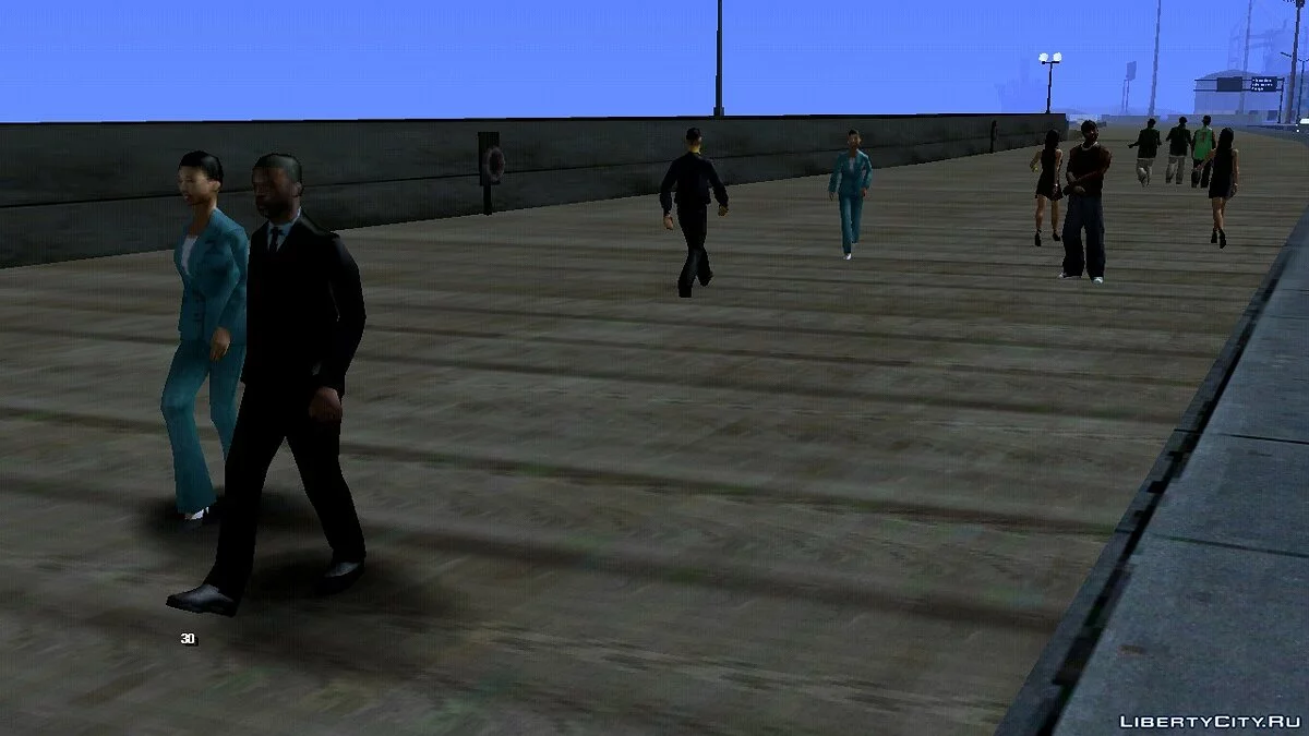 Реалистичный трафик V1 / GTA San Andreas (iOS, Android)